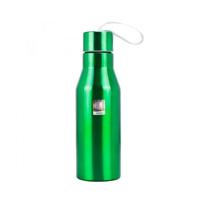 Garrafa Inox Palmeiras Verde Com Tampa 600ml Oficial