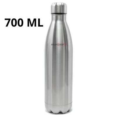 Garrafa de Inox 700ml Resistente a Vácuo - Squeeze para Academia, Esportes, Suco e Chá