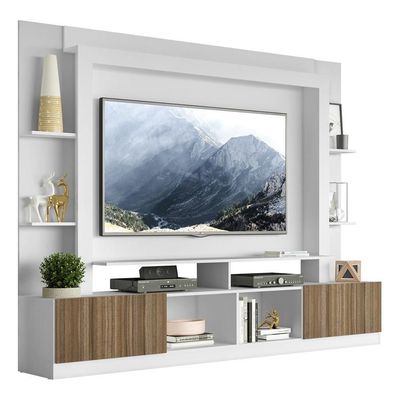 "Estante Tv 65"" E 2 Portas Oslo Multimóveis V3395"