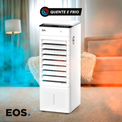 Climatizador de Ar EOS Artic Fresh, 7,5 Litros, 5 em 1, Quente/Frio - ECL70Q Branco / 220V