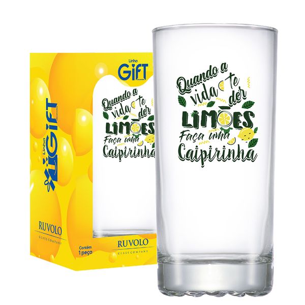 Copo para Caipirinha Ruvolo Bowling 340ml - Item Sortido