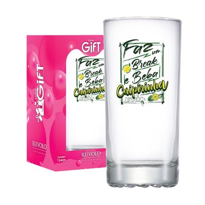 Copo para Caipirinha Ruvolo Bowling 340ml - Item Sortido