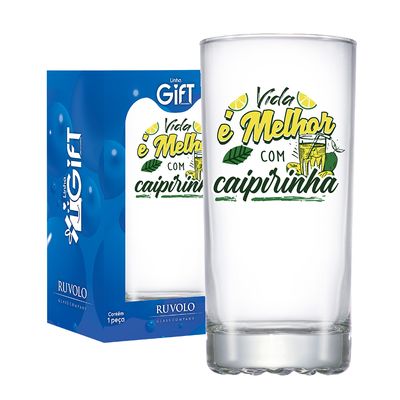 Copo para Caipirinha Ruvolo Bowling 340ml - Item Sortido
