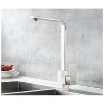 Torneira Cozinha Gourmet Bancada Misturador Monocomando Torneira Dubai Gourmet Monocom:prata