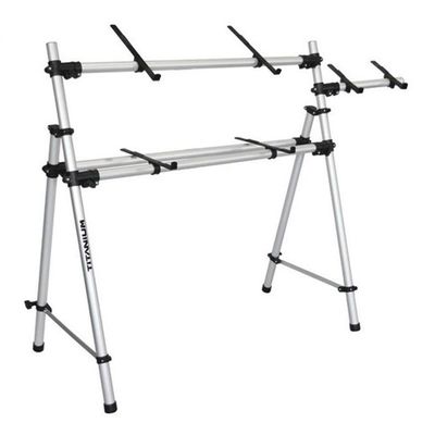 Rack Titanium Para Acomodar 2 Teclados Controlador Usb E Sintetizador Profissional 76 Teclas / 6 Oitavas