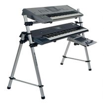 Rack Mesa Tubular Para Teclados Yamaha Roland Kurzweil E Korg