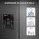 Geladeira Midea Side By Side Dispenser água E Gelo Inverter Inox 570L MDRS761MYD461 110V