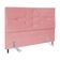 Cabeceira Cama Box Queen 160cm Virgínia Suede Rosa E Frame