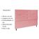 Cabeceira Cama Box Queen 160cm Virgínia Suede Rosa E Frame