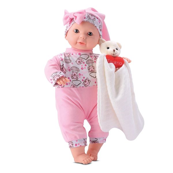 Boneca Bee Toys Dorme Baby Boneca Bee Toys Dorme Baby