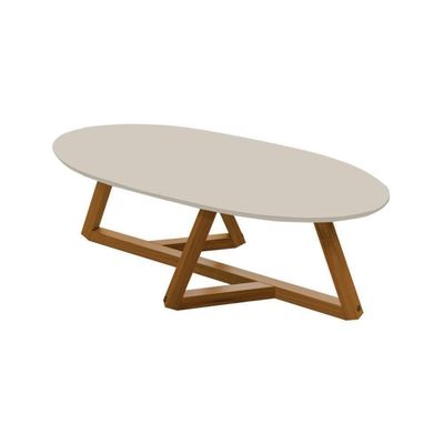 Mesa De Centro Lens Off White