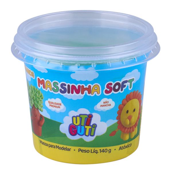 Massa de Modelar Canson Soft Utiguti Base de Amido Verde 140g