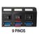 Mini Hub Usb 3.0 P/ Macbook/notebook/pc/celular/tablet Preto