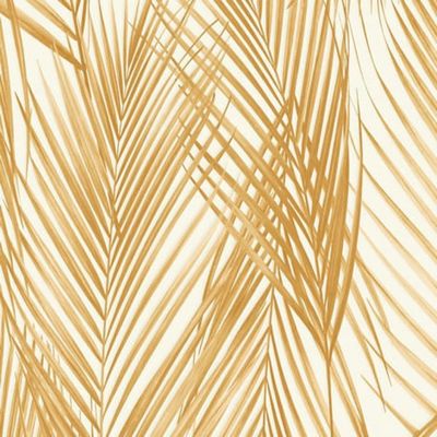 Papel de Parede Vince Folhagem Amarelo V1012-52