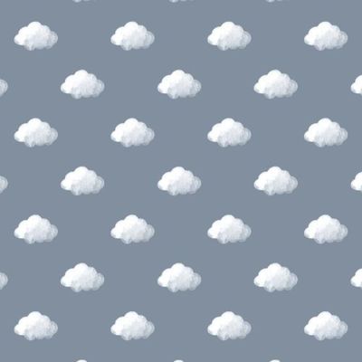 Papel de Parede Happy Infantil Azul 14833