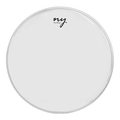 Kit 5 Peles Leitosas Translucidas para Bateria 14" New York