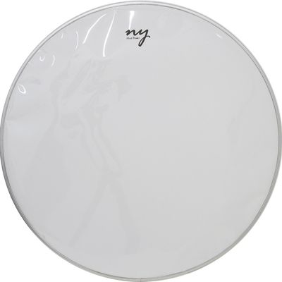 Kit 5 Peles Leitosas Translucidas para Bateria 14" New York