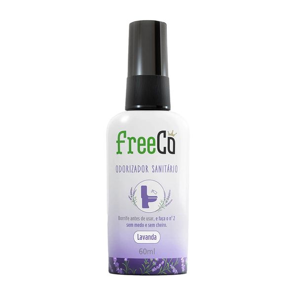 Bloqueador de Odores Sanitários Freecô Lavanda 60ml Bloqueador de Odores Sanitários Freecô Lavanda 60ml
