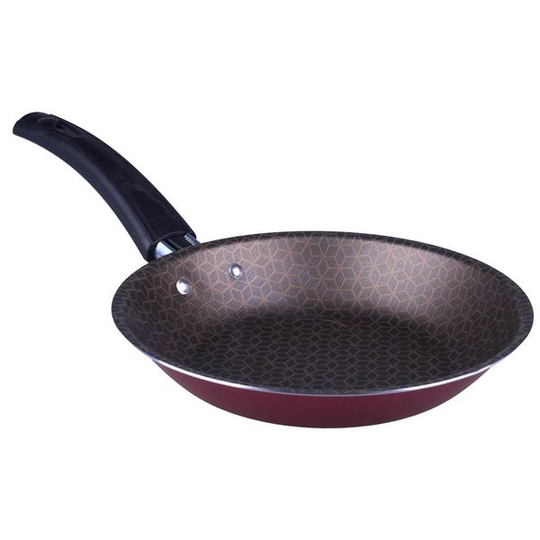 Frigideira Francesa Exclusive Vermelha Alumínio Oliveira 18cm Frigideira Francesa Exclusive Vermelha Alumínio Oliveira 18cm