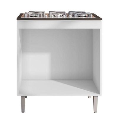 Balcão Cooktop Andréia Branco - Ajl