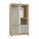 Guarda Roupa Solteiro Ambiente Cordoba 2 Portas Damasco Off White – Poquema