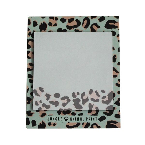 Bloco Adesivo Le Decorado Animal Print com 04 Blocos de 30 Folhas Cada 7,6X7,6cm Bloco Adesivo Le Decorado Animal Print com 04 Blocos de 30 Folhas Cada 7,6X7,6cm