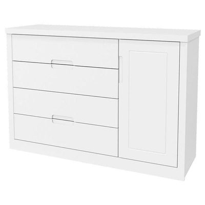 Berço Americano E Cômoda Tutto New Branco Com Colchão Gazin – Matic