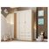 Guarda Roupa Infantil Ambiente Ayla 3 Portas Off White - Phoenix