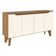 Cristaleira Liz E Aparador Buffet Ambar Off White Nature – Henn