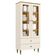 Cristaleira Liz E Aparador Buffet Ambar Off White Nature – Henn