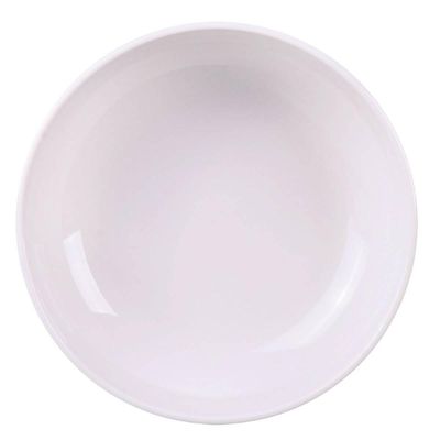 Tigela 20cm Empilhável Tramontina Paola Porcelana Branca Bowl Cumbuca Avulsa
