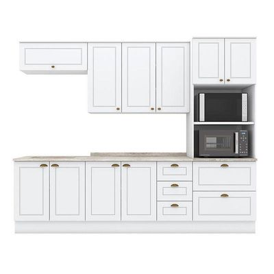 Cozinha Modulada Americana 7 Peças Branco Hp – Henn