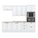 Cozinha Modulada Americana 7 Peças Branco Hp – Henn