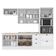 Cozinha Modulada Nova York 7 Peças Branco Hp – Henn