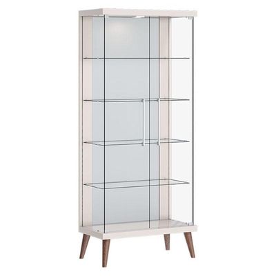 Cristaleira Ambiente Tifanny Off White - Imcal