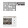 Cozinha Modulada Americana 3 Peças Branco Hp Com Tampo Calcare – Henn