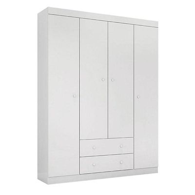 Quarto De Bebê Helena Com Berço Multifuncional Selena Branco Brilho – Phoenix