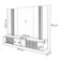 Home Suspenso Empire E Aparador Vivant Cinamomo Off White - Hb Móveis