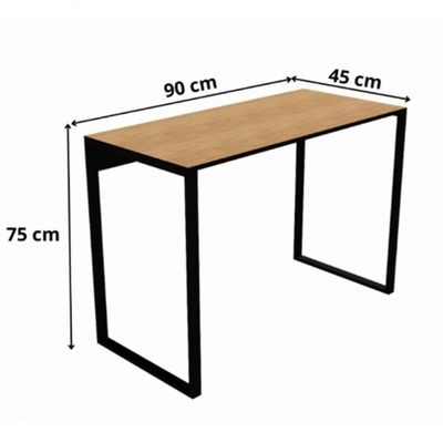 Mesa Escrivaninha 90cm Madeirado