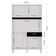 Cozinha Ambiente Kit Cassia 8 Portas Branco Preto - Poquema