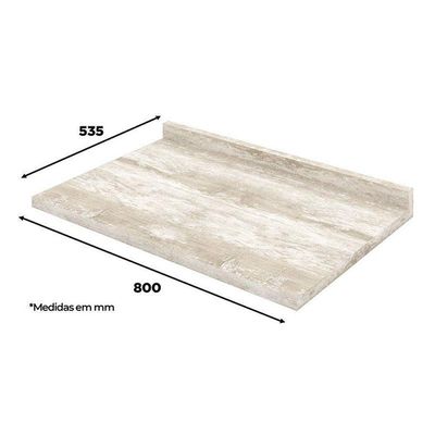Balcão Forno De Embutir Nova York Branco Com Tampo Calcare – Henn