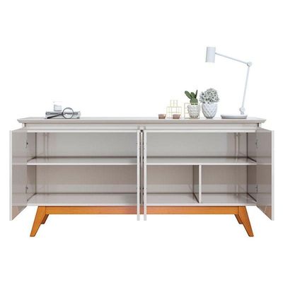 Aparador Para Sala Buffet Ambiente Classic 1.6 Off White - Imcal