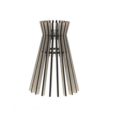 Luminária Teto Tipo Pendente Havana Mdf - Completa Cor: Mdf Cru