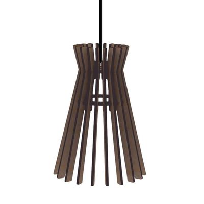 Luminária Teto Tipo Pendente Havana Mdf - Completa Cor: Mdf Cru