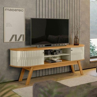 Rack Bancada Ambiente Valência Cumaru Opala – Madetec