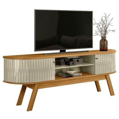 Rack Bancada Ambiente Valência Cumaru Opala – Madetec
