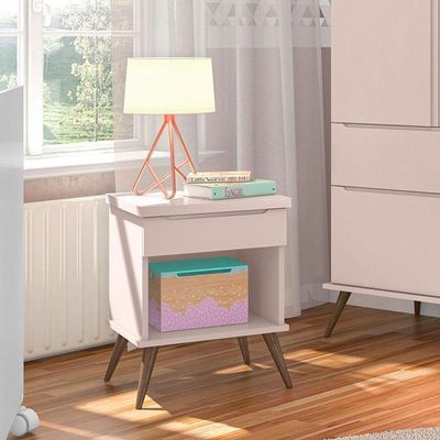 Mesa De Apoio Retrô Alice Rosa Acetinado - Phoenix Baby