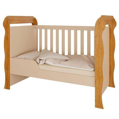Quarto De Bebê Ariel 4 Portas Com Berço Americano Mirelle Off White Bétula– Carolina Baby