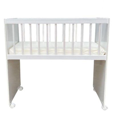 Mini Berço Moisés Alegria Branco Brilho Com Colchão ? Veronez