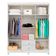 Mini Berço Moisés Alegria Com Colchão E Guarda Roupa Ternura Baby 6 Portas Branco Brilho - Incorplac